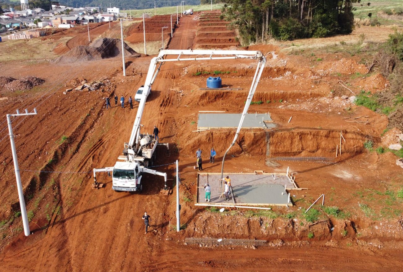 Vargeão inicia construção das 15 unidades habitacionais do SC Mais Moradia