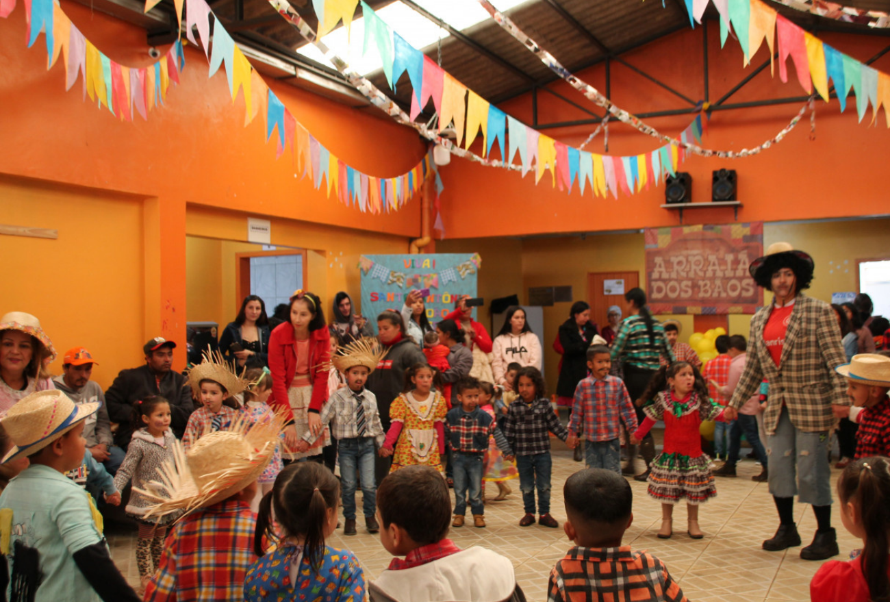 Fotos: Escolas e CEIs de Ponte Serrada realizam Festa Junina