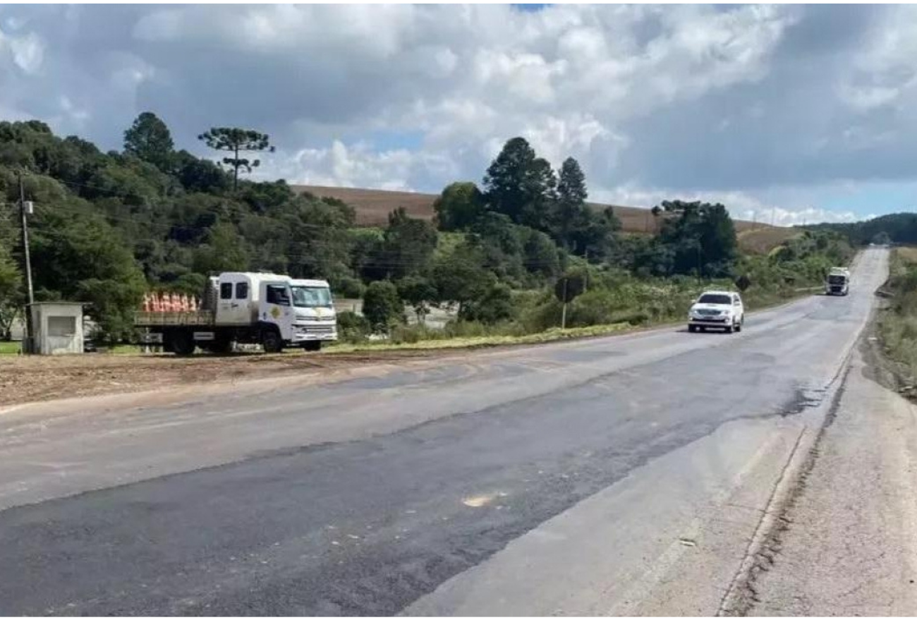 Licitação define empresa para revitalização da BR-282, do trecho entre Ponte Serrada e Trevão do Irani