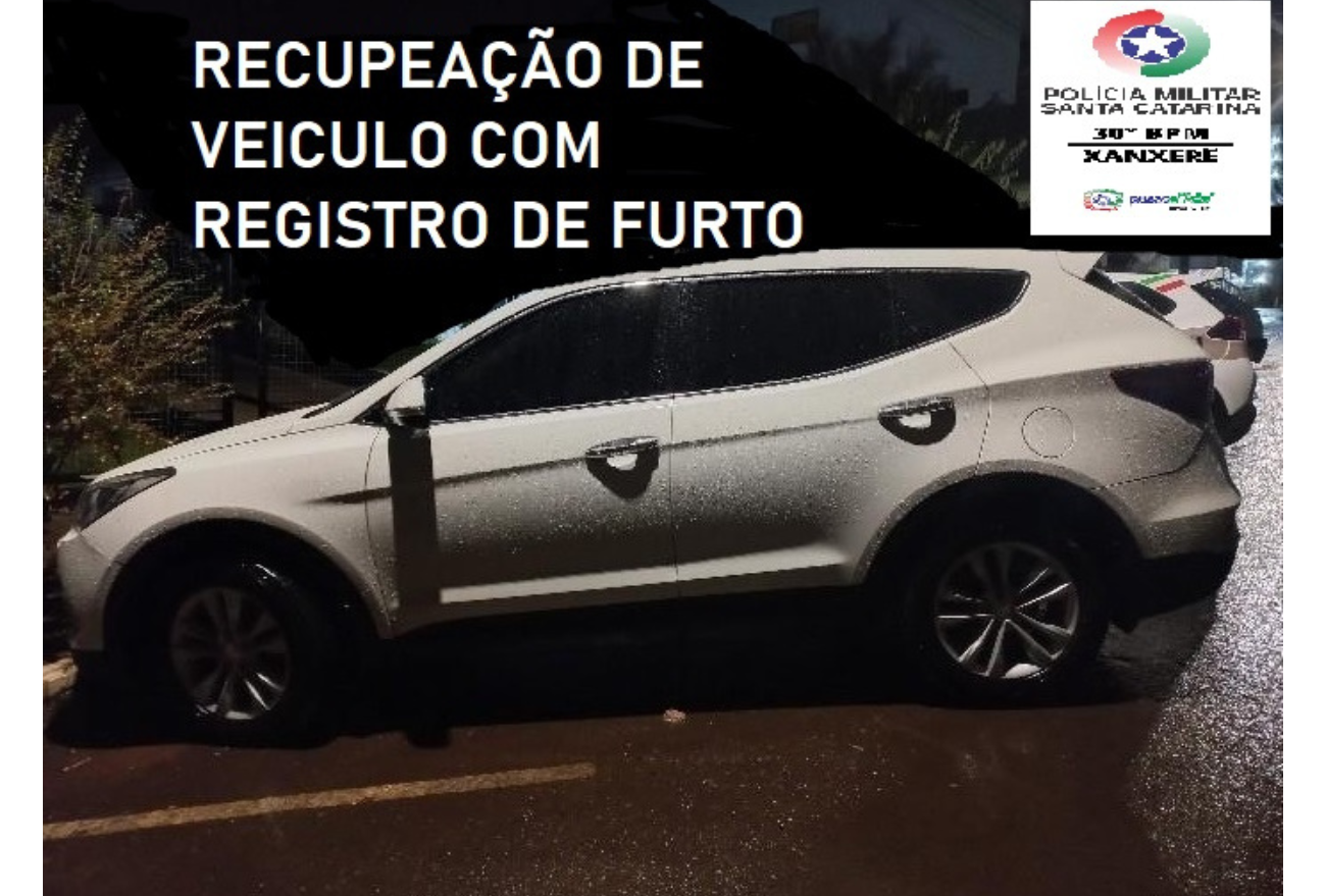 Polícia Militar recupera carro que havia sido furtado