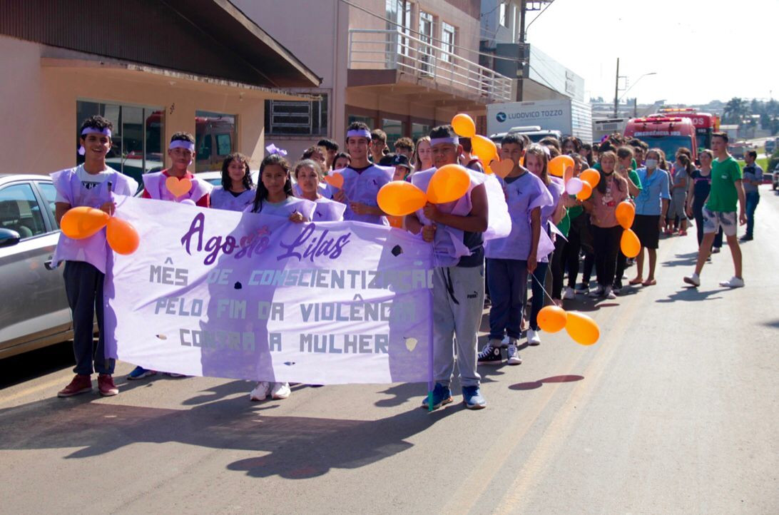 SCFV participa de ação para o mês de Prevenção à Violência Contra Mulher e Prevenção às Deficiências