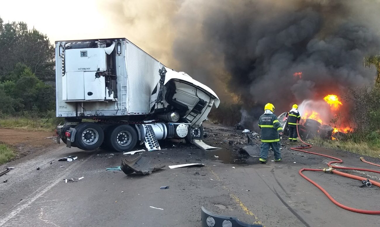 Empresa começa recuperação da BR-282 entre Irani e Ponte Serrada