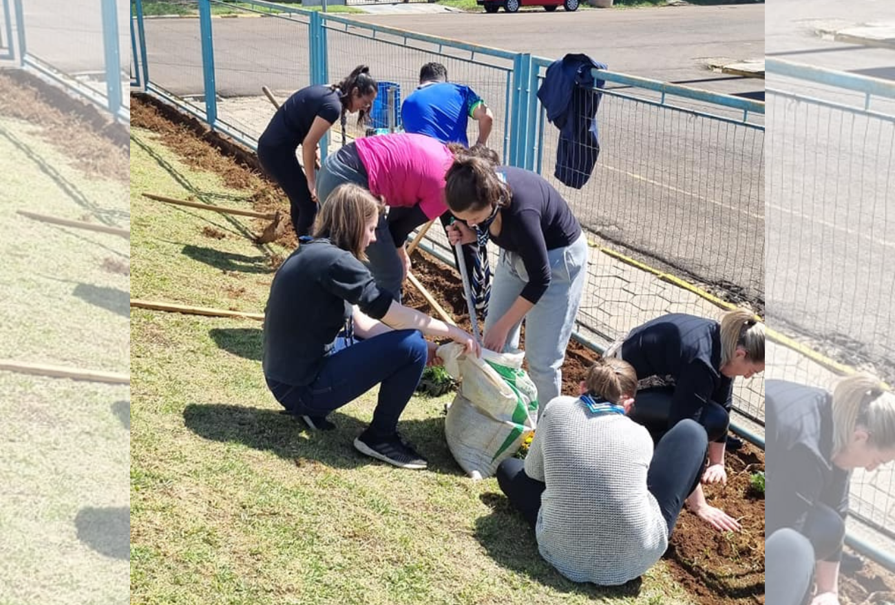 Grupo Escoteiro Muiraquitã participa de Mutirão Nacional de Ação Comunitária