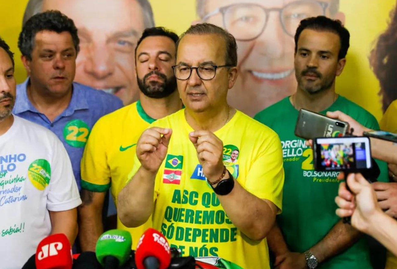 Jorginho Mello é o governador eleito com a maior porcentagem do Brasil nas Eleições 2022