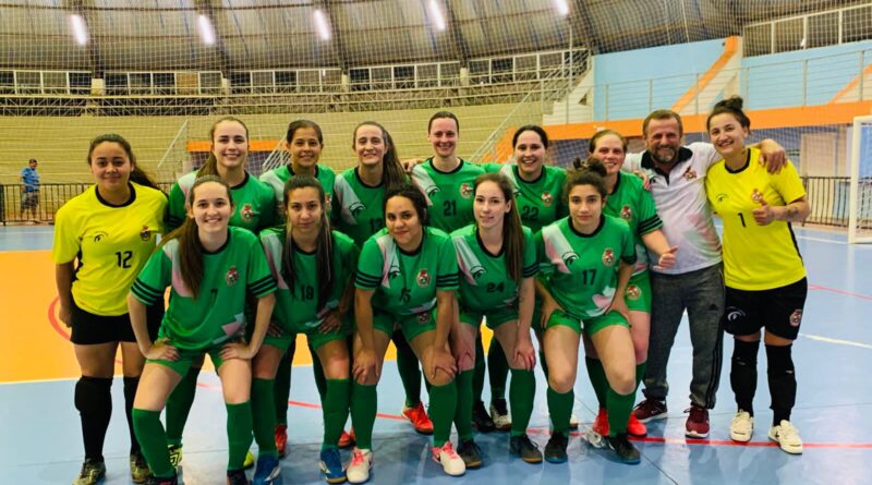 Equipe de Futsal Feminino de Ponte Serrada está na final da Copa AMAI