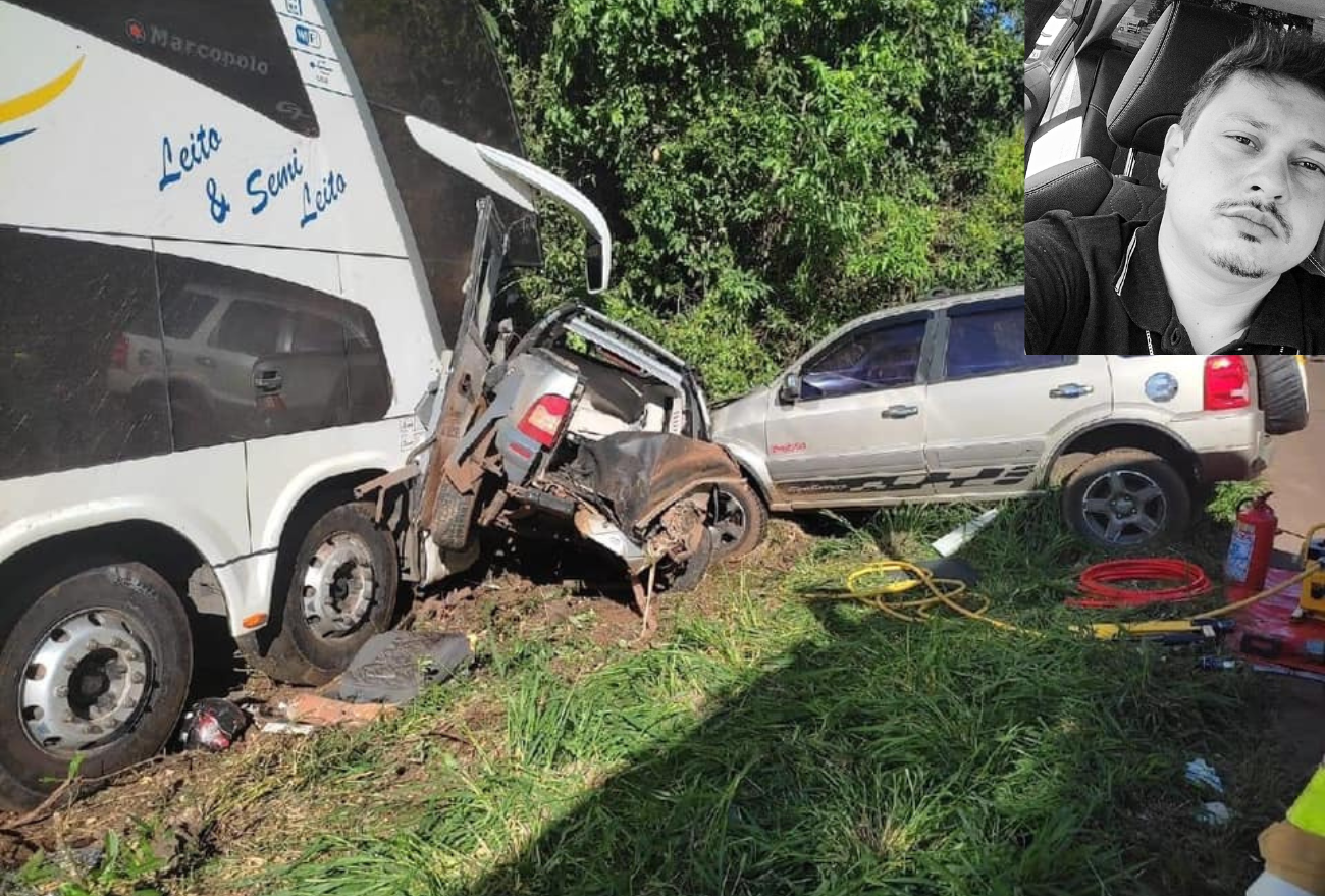 Identificado homem que morreu em grave acidente que envolveu cinco veículos na BR-282