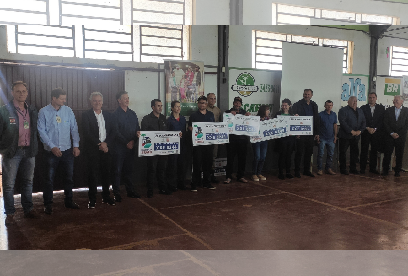 PM lança programa Rede Rural de Segurança e Georreferenciamento Rural, em Xanxerê