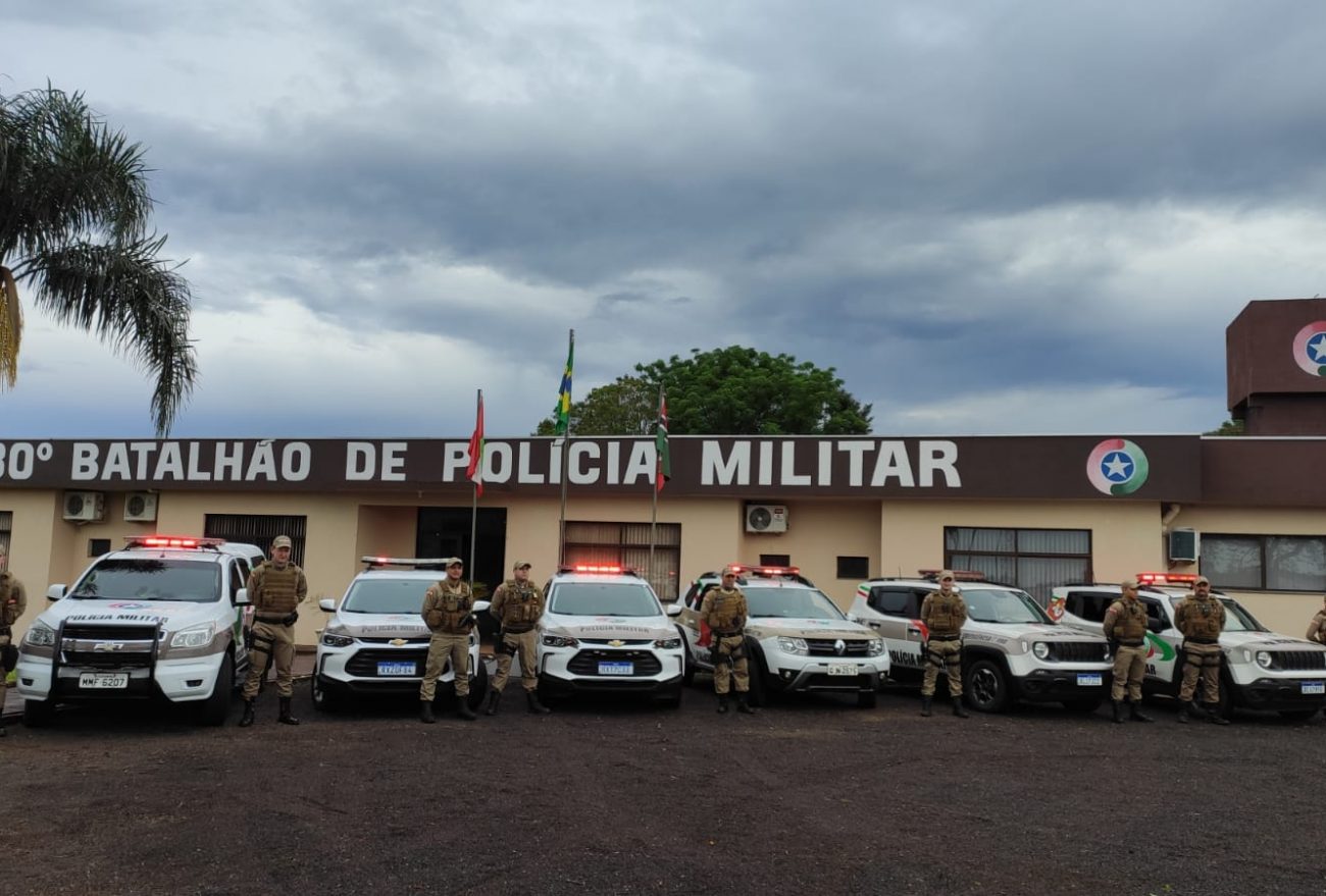 Cerca de 70 policiais do 30º Batalhão da Polícia Militar foram empregados nas Eleições 2022