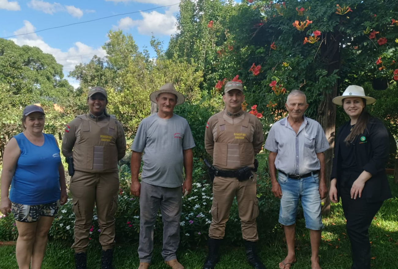 Lance no Campo: Polícia Militar de Xanxerê implanta projeto Rede de Segurança Rural e GPS