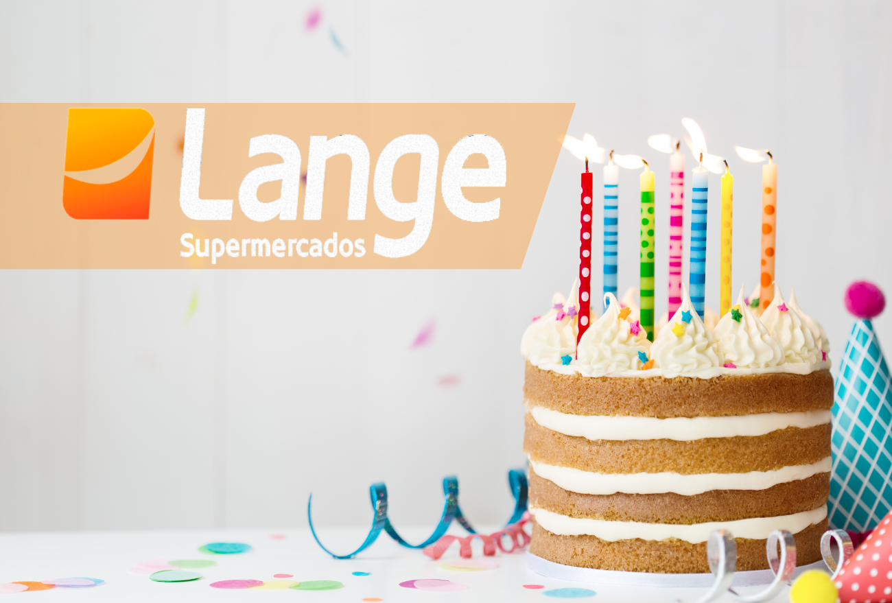 Supermercados Lange está de aniversário e quem ganha presente é você cliente. Aproveite as ofertas!
