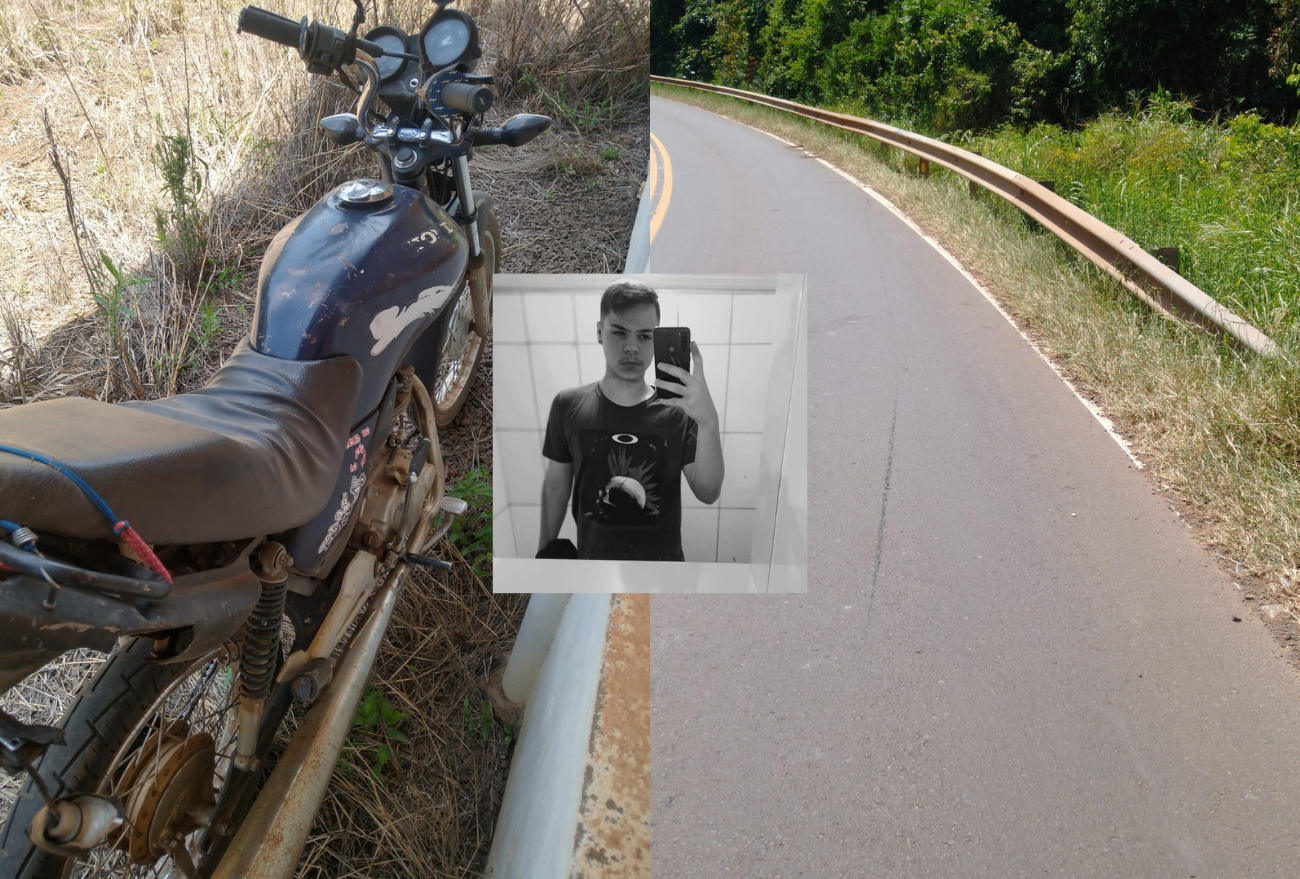 Jovem de 16 anos morre após acidente com motocicleta na SC-283