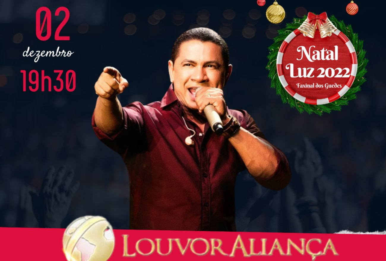 Show com a Banda Louvor Aliança acontece nesta semana em Faxinal dos Guedes