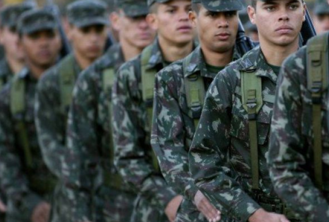 Exército brasileiro convoca para exercício de apresentação da reserva