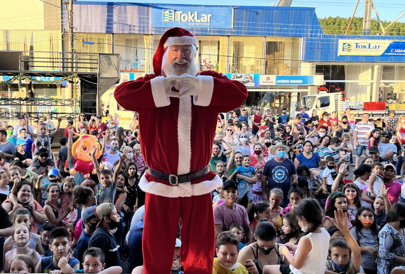 Atenção para retirada das pulseiras para presentes do Papai Noel, em Vargeão