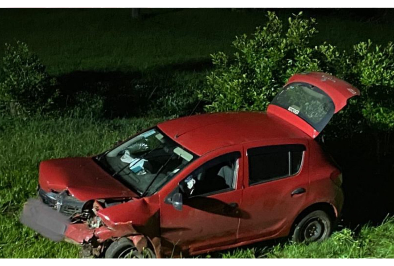 Veículo de Irani se envolve em violenta colisão na BR-282, em Catanduvas