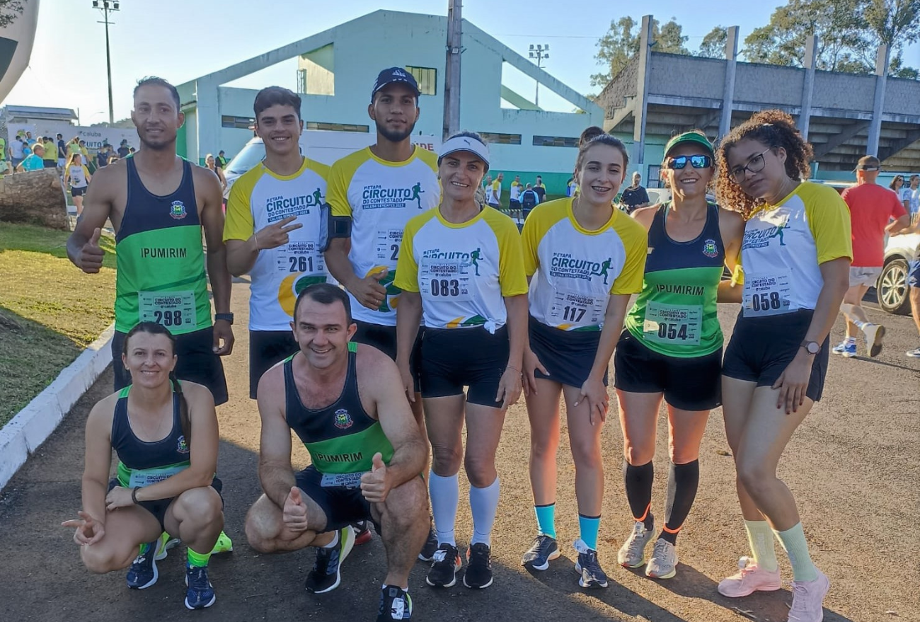 Equipe de corrida de rua conquista seis pódios no circuito do contestado