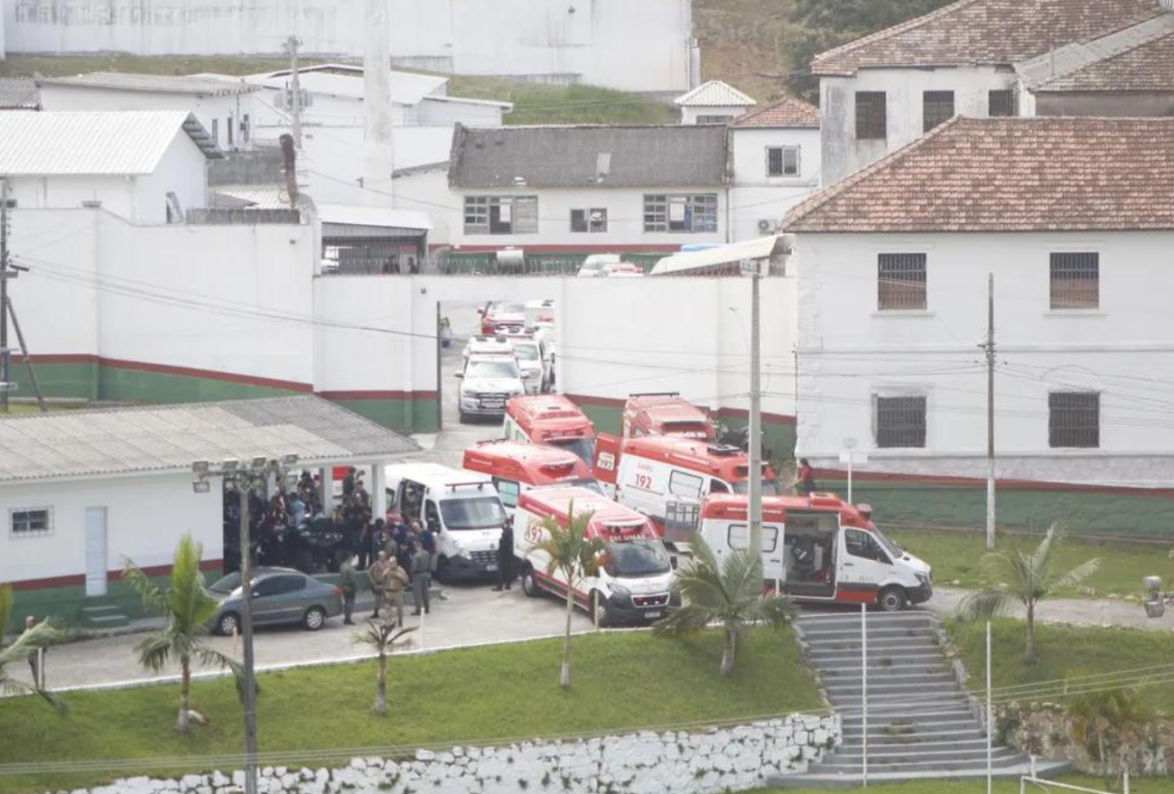 Detento de Ponte Serrada é um dos mortos em incêndio na penitenciária de Florianópolis
