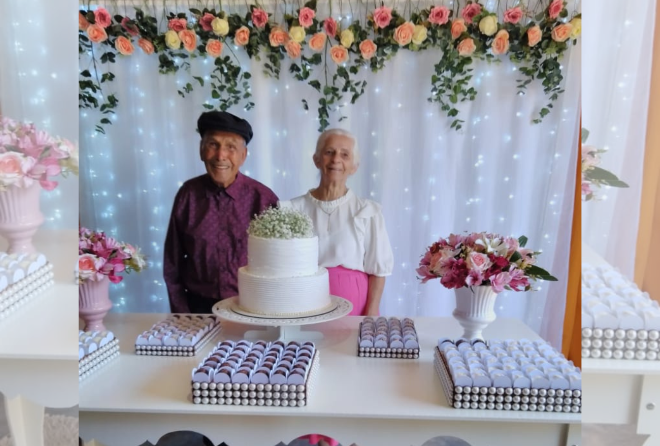 Fé, amor e companheirismo: casal de Faxinal dos Guedes celebra 61 anos de casados