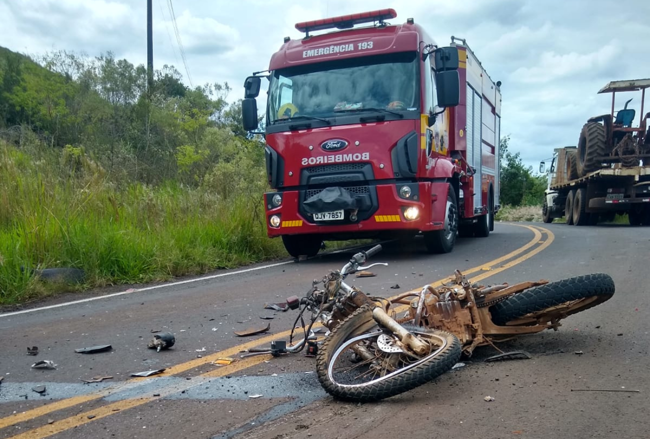 Grave acidente de trânsito deixa vítima fatal na SC 482