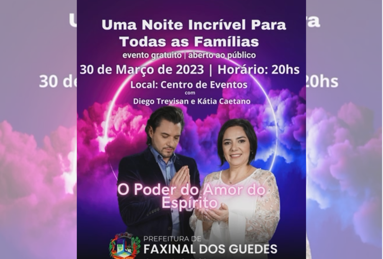 Evento especial para as famílias será realizado em Faxinal dos Guedes