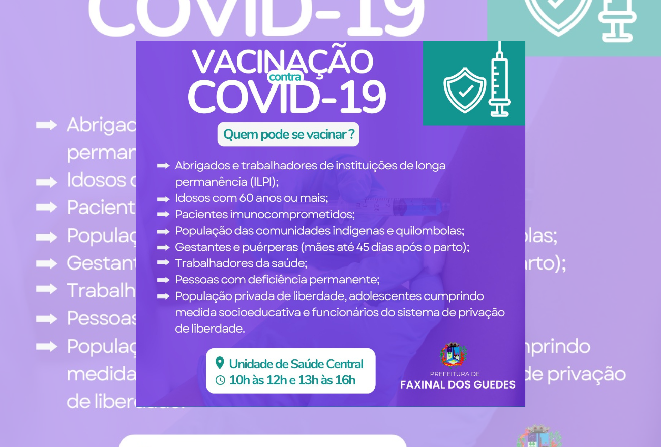 Vacina bivalente contra a Covid-19 é liberada para população de todos os grupos prioritários