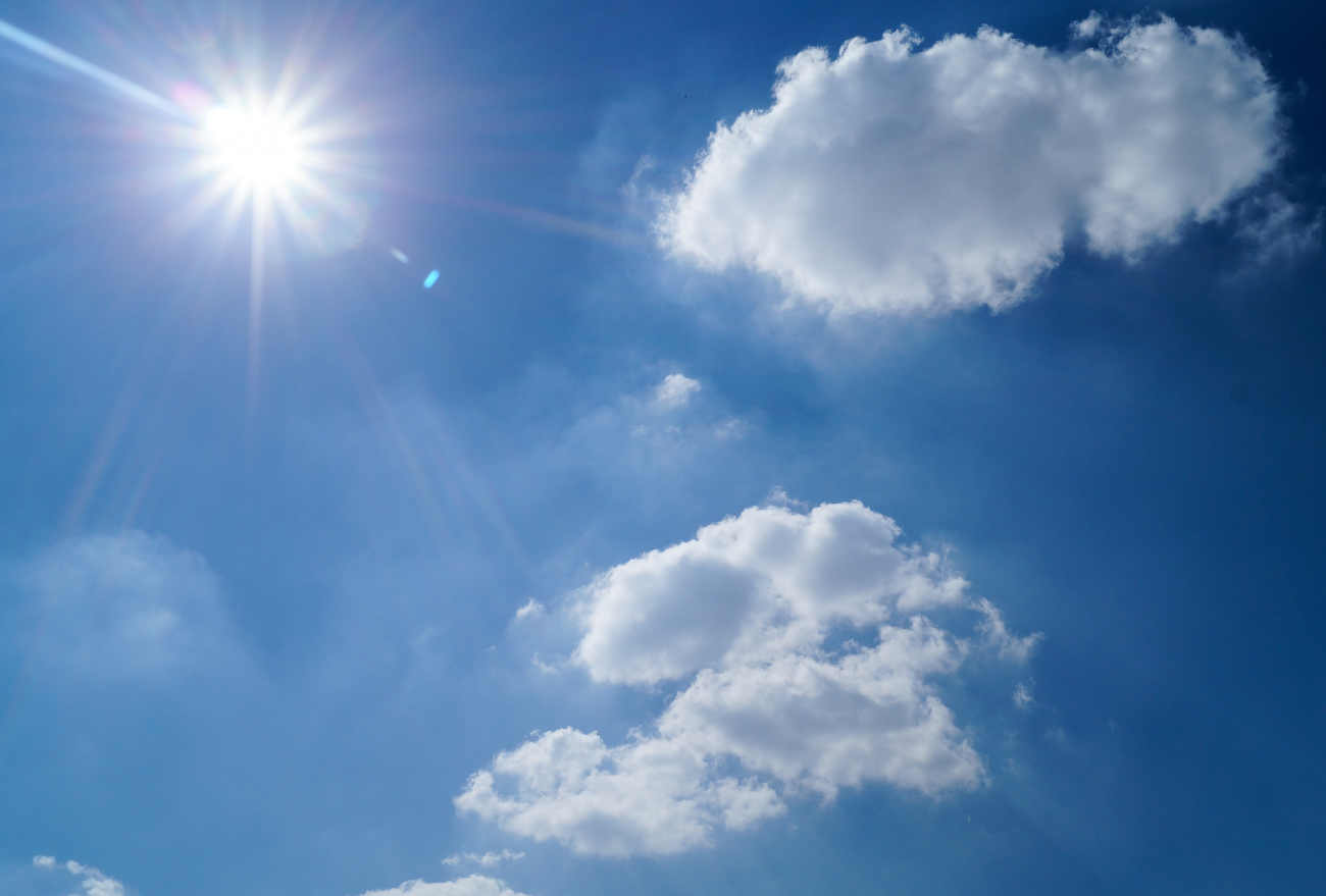 Tempo: sol com aumento de nuvens em Faxinal dos Guedes