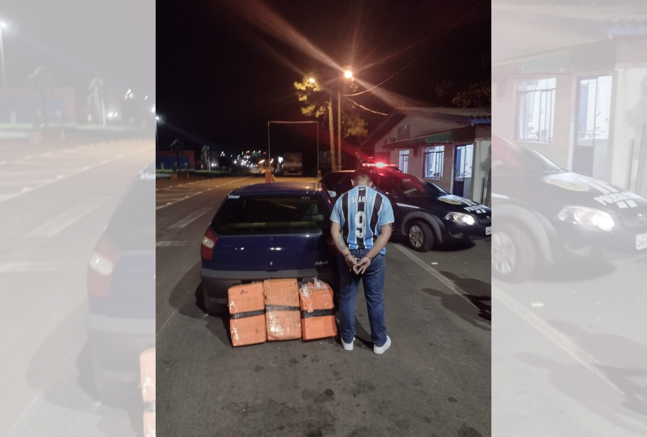 Polícia Civil apreende mais de 50 kg de maconha e prende homem em flagrante no Oeste