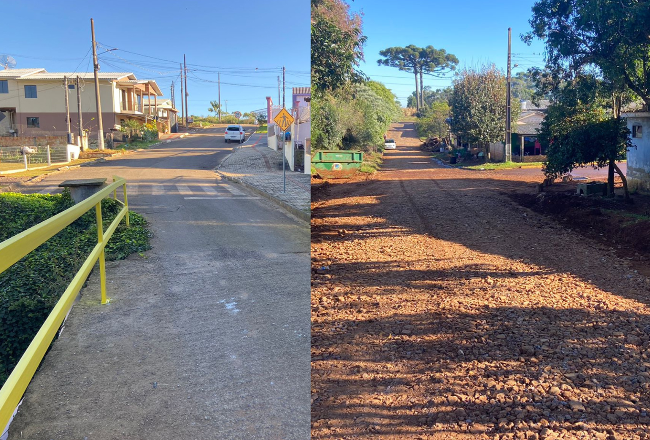 Departamento de Obras e Serviços Urbanos realiza melhorias em diversos pontos da cidade