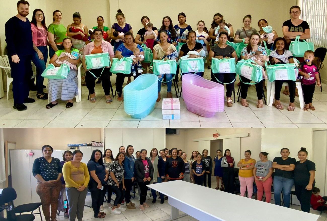 Encontro de gestantes acontece de forma mensal,  em Ponte Serrada