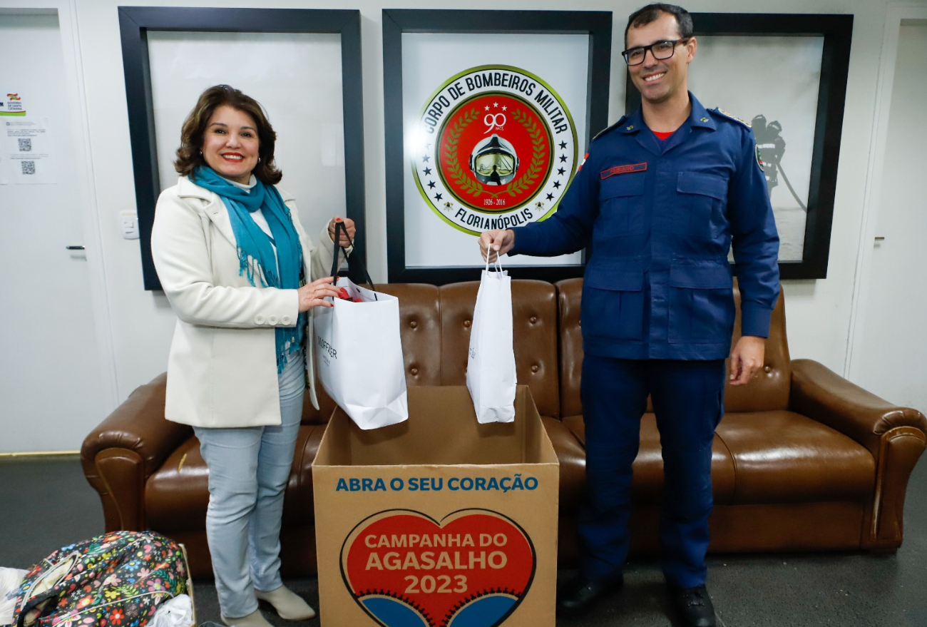 Campanha do agasalho do CBMSC é prorrogada por mais um mês