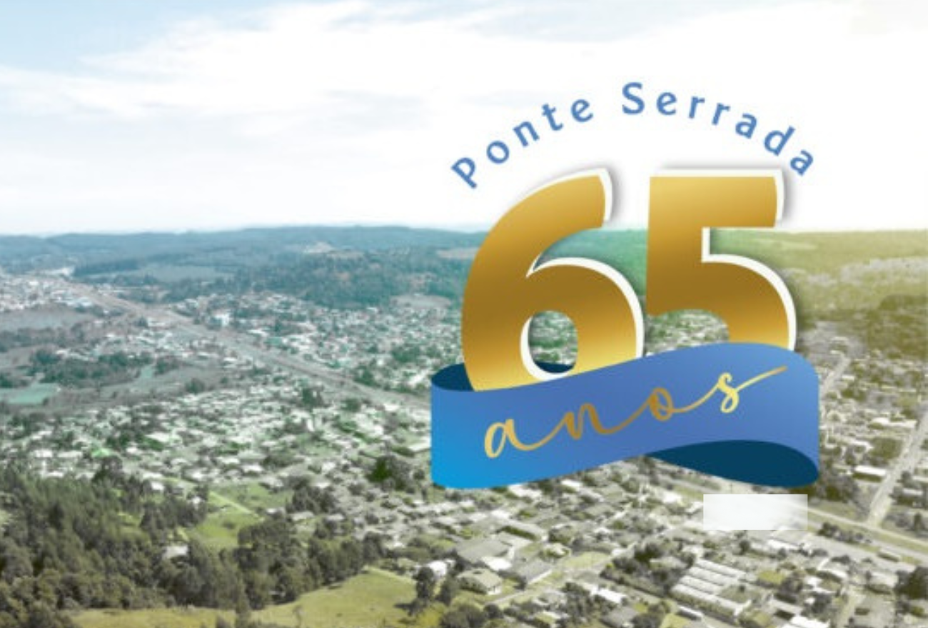 Confira a programação em comemoração aos 65 anos do Município de Ponte Serrada