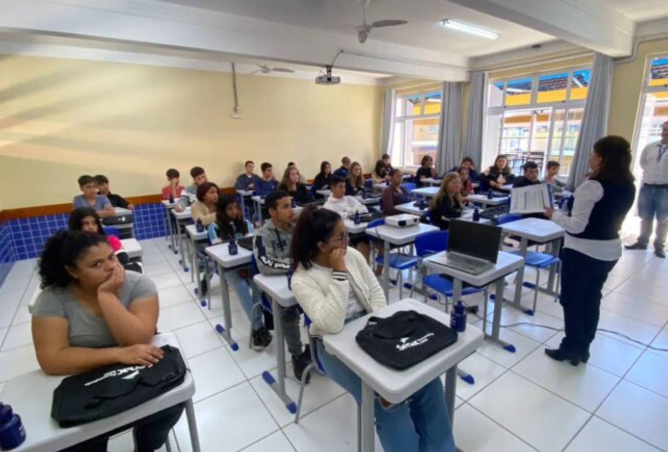 Secretaria de Educação inicia curso em parceria com o SENAC, em Ponte Serrada