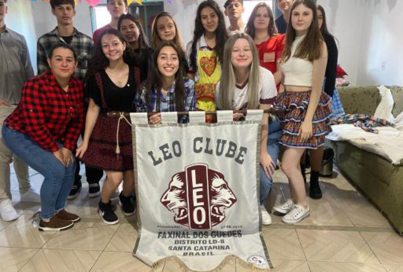 LEO Clube Alpha Faxinal celebra 11 anos de dedicação à comunidade de Faxinal dos Guedes