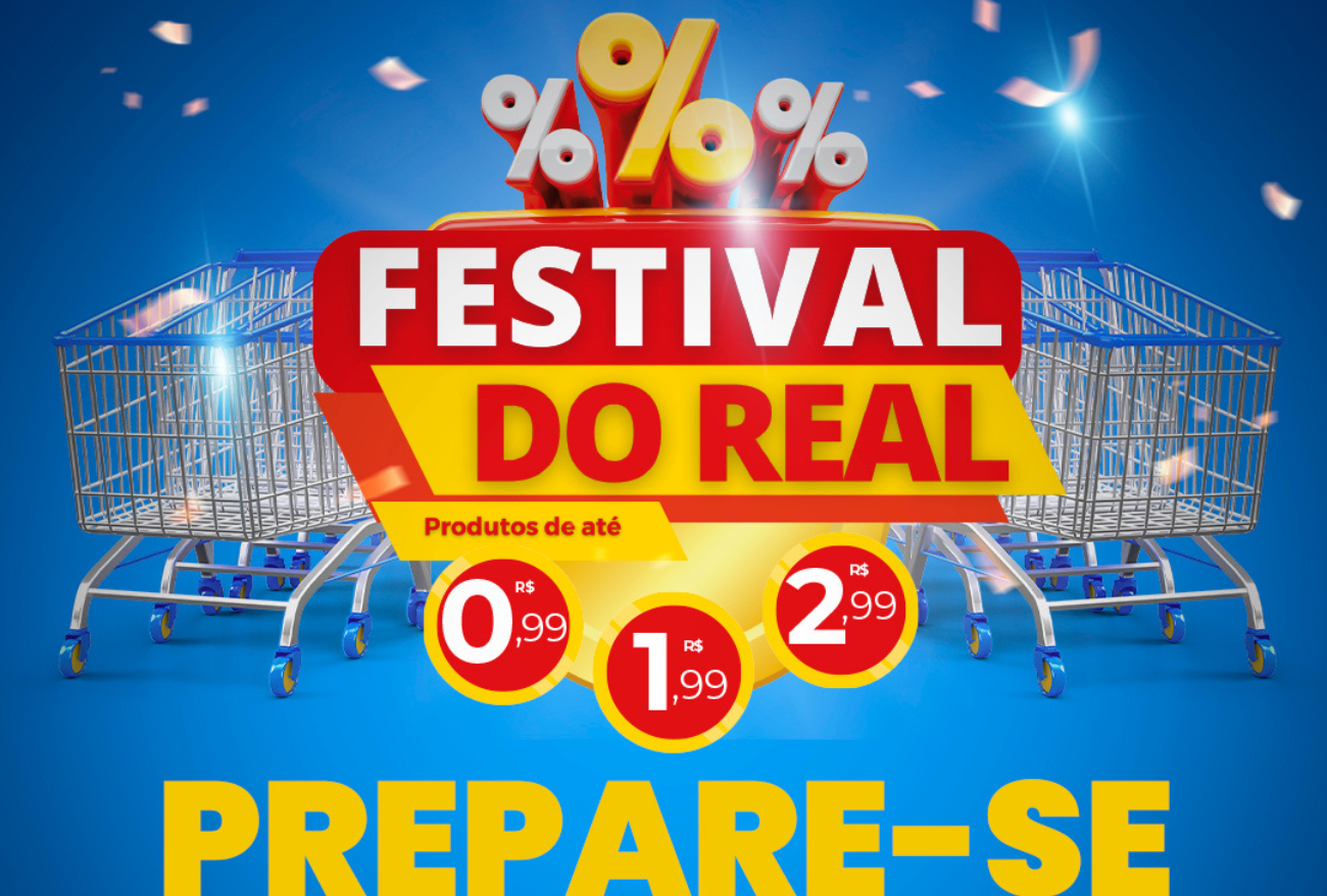 Quarta-feira, dia 23, é o festival do real no Super Lange: ofertas incríveis por R$ 0,99, R$ 1,99 e R$ 2,99!