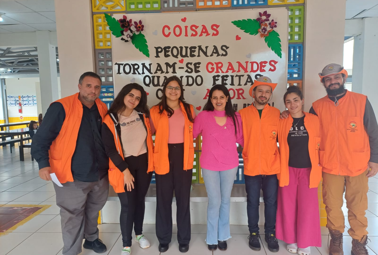 Escola Municipal N. S. Aparecida e SME realiza atividades com acadêmicos da UDESC e Casa da Criança, em Faxinal dos Guedes