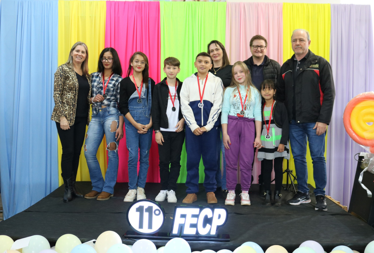 Última etapa eliminatória do FECP leva sete jovens para a grande final, em Passos Maia