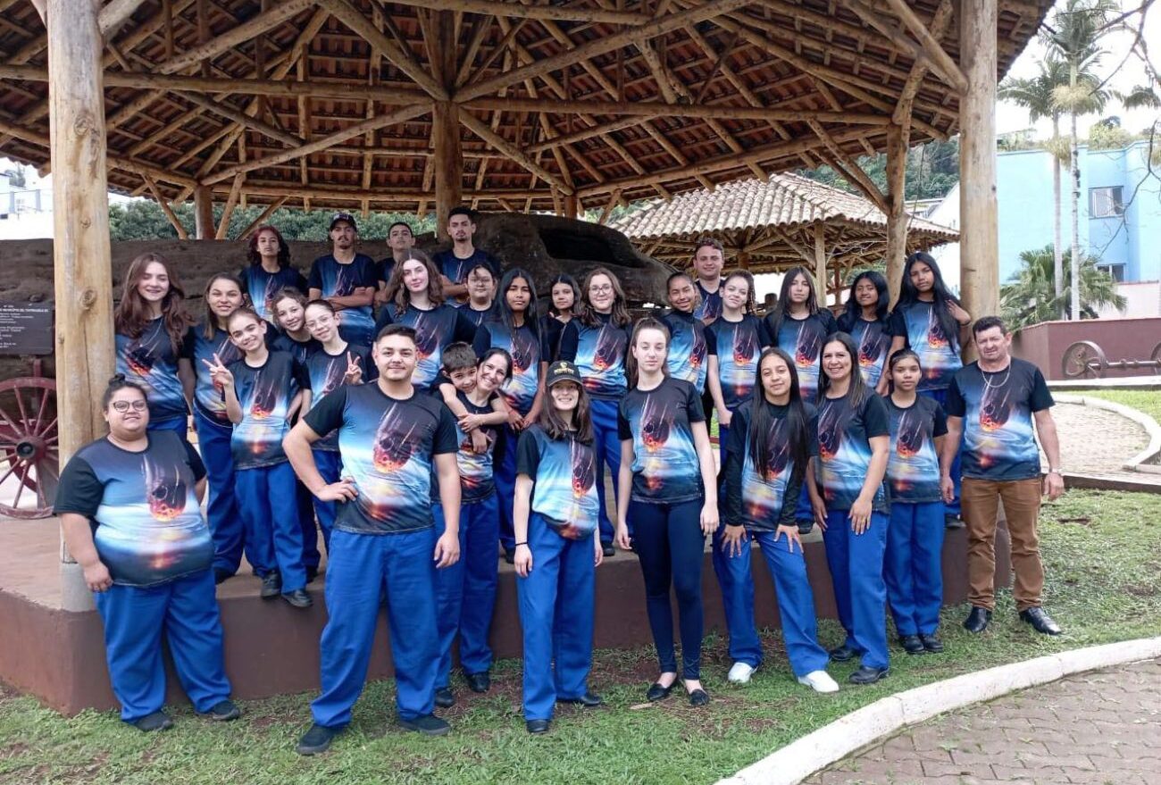 Banda Municipal Meteoro de Vargeão se apresenta em encontro Regional de Itapiranga