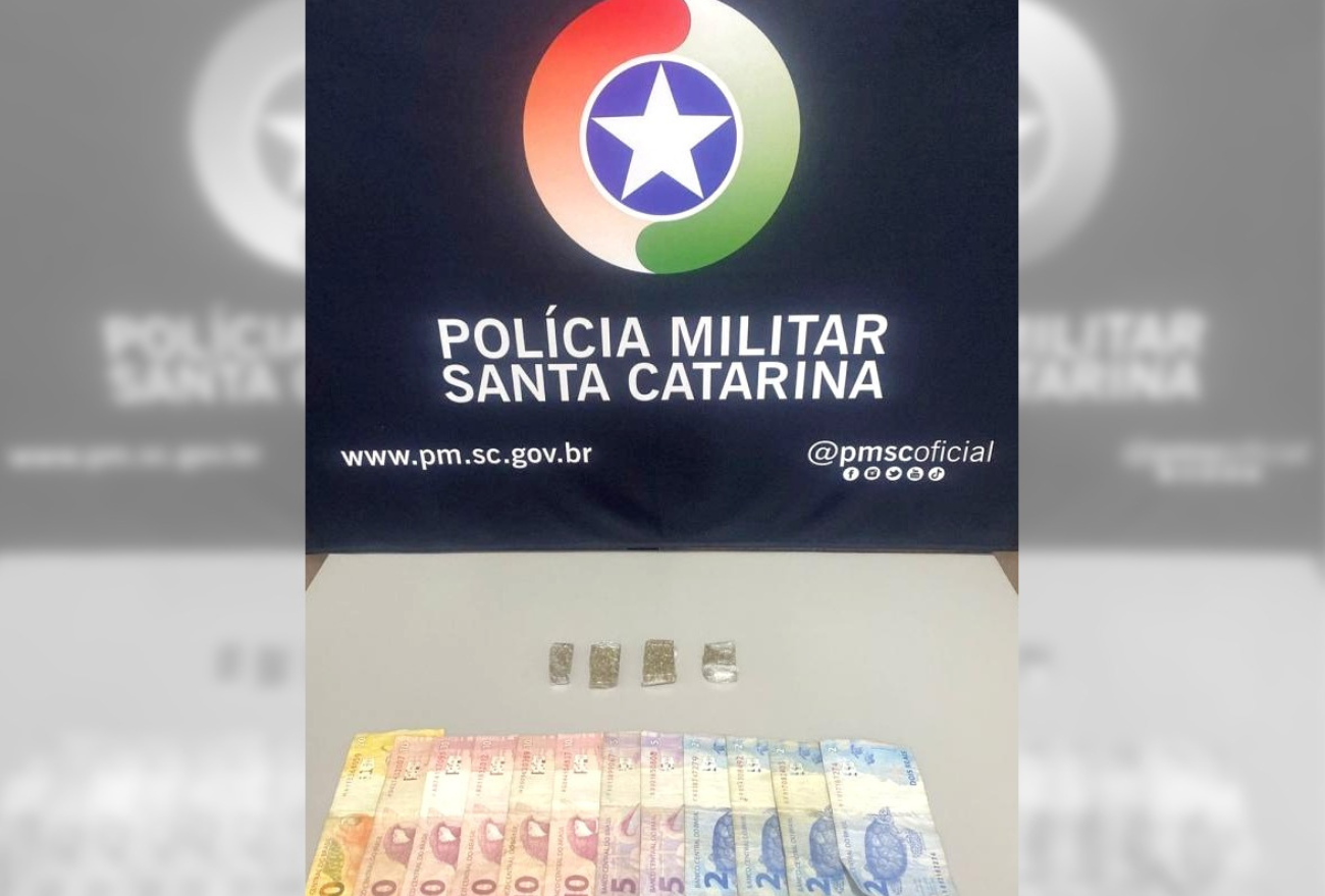 Polícia Militar prende homem pelo crime de tráfico de drogas