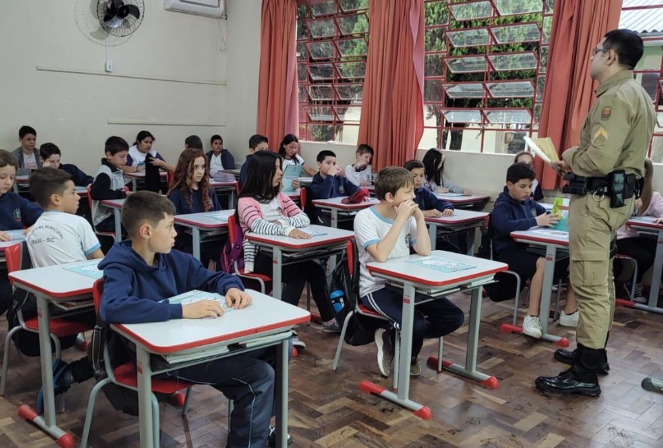 Retorno do PROERD Na Rede Municipal De Ensino em Irani