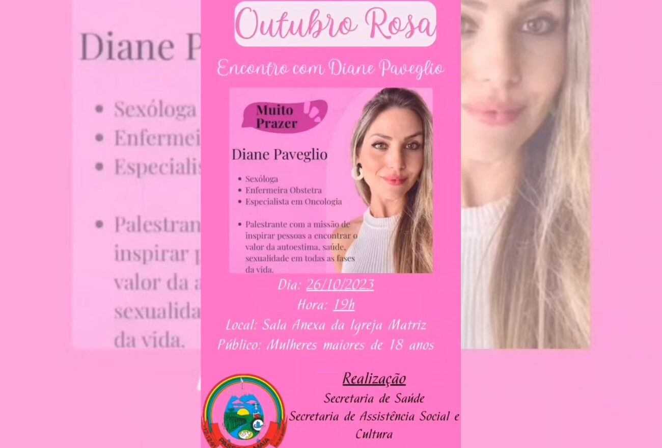 Encontro dedicado às mulheres em apoio ao Outubro Rosa acontece em Passos Maia